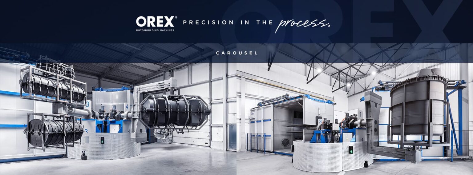 Maszyna karuzelowa do form rotomouldingowych